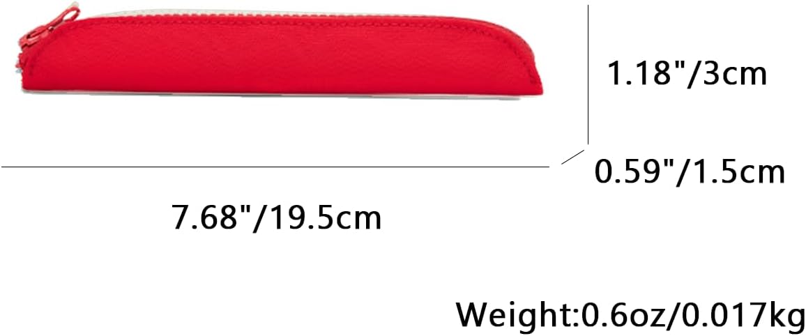 Pencil Case Durable Pencil Pouch for Pens School Featuring Oxford Lap Design (Khaki,Oxford)