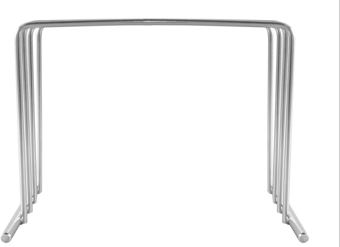 Thirteen Chefs Professional Kitchen Cutting Board Organizer, 1" Slot Stainless Steel Rack Fits Baking Sheets and Pans, NSF Approved for Commercial Restaurants