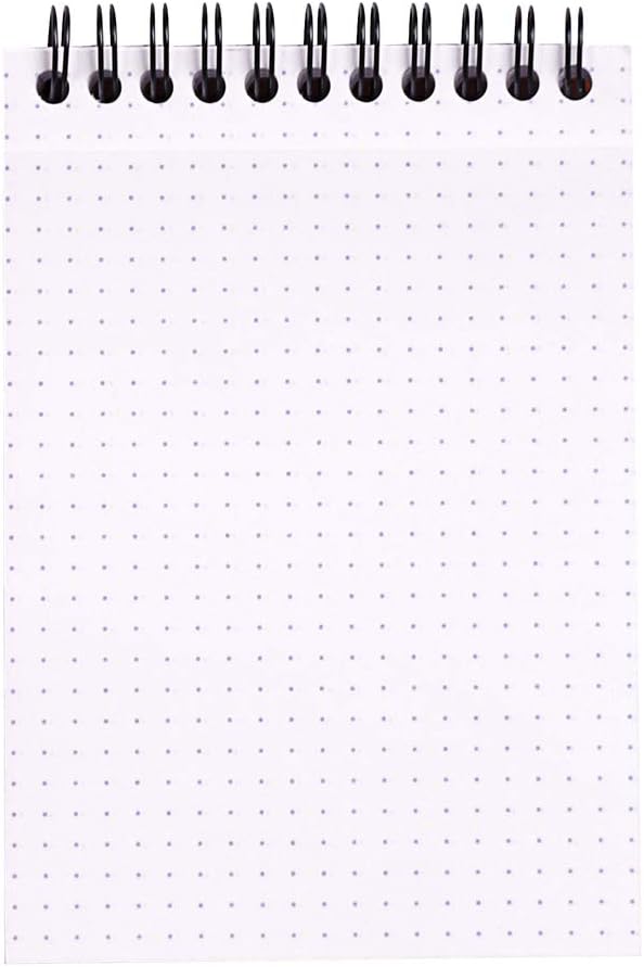 Rhodia #16 Wirebound Notepad 5.8" x 8.3" Dot Pad, Orange Cover