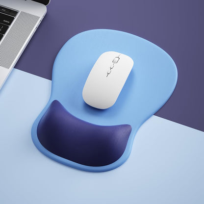 Ergonomic Mouse Pad with Wrist Rest,Cute Gel Mousepad Wrist Support - Small Mini Portable for Travel Mouse Pads for Desk Laptop,Computer,Office & Home Decor (Pink&Light Pink)