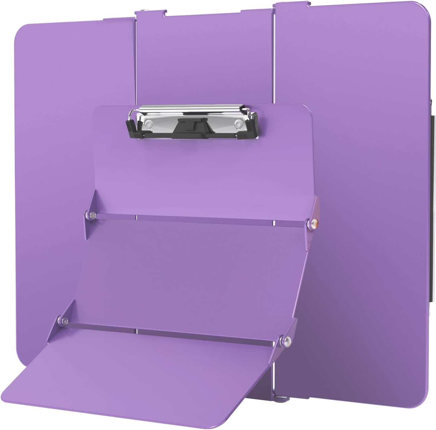 Nursing Clipboard Foldable, Foldable Clipboard w/Nursing Edition Cheat Charts,3 Layers Aluminum, Nurse Clip Board w/Low Profile Clip&Pen Clip Pocket for Nurses and Doctors,Light Blue