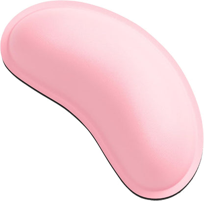 Dapesuom Mouse Wrist Rest, Ergonomic Memory Foam Mouse Wrist for Computer Desk Mats Support, PU Leather Hand Rest Pad Cushion for Gaming, Laptop, Men, Women, Pain Relief & Easy Typing, Black