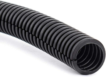 ZhiYo 100 FT 1/4” Wire Loom Split Tubing Auto Wire Conduit Flexible Cover