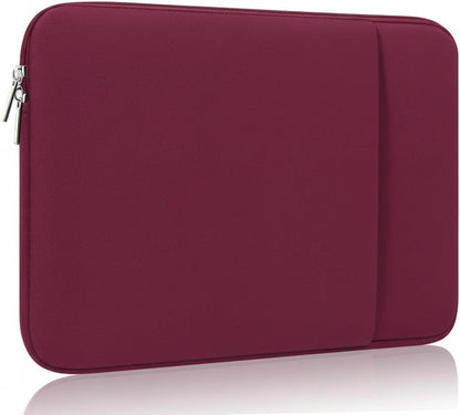 Laptop Sleeve for MacBook Neo/Air/Pro 13 inches A18/M5/M4/M3/M2/M1 Chip 2026-2020 A3404 A3449 A3240 A3113 with 2 Pockets Tablet Bag Case Accessories (Bright Pink)