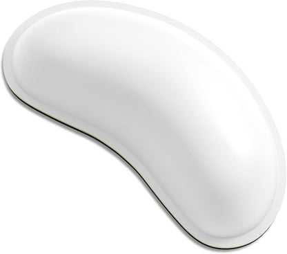Dapesuom Mouse Wrist Rest, Ergonomic Memory Foam Mouse Wrist for Computer Desk Mats Support, PU Leather Hand Rest Pad Cushion for Gaming, Laptop, Men, Women, Pain Relief & Easy Typing, Black