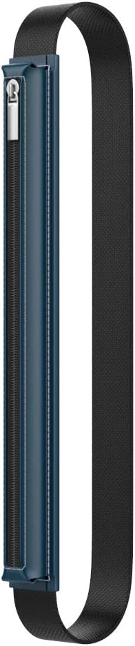 MoKo Pencil Case Fit Apple Pencil Pro, iPencil (USB-C), Apple Pencil 1st/2nd Generation, Stylus Pencil Sleeve PU Leather Zipper Pouch with Elastic Band for 9.7"-12.9" Tablet, Space Gray
