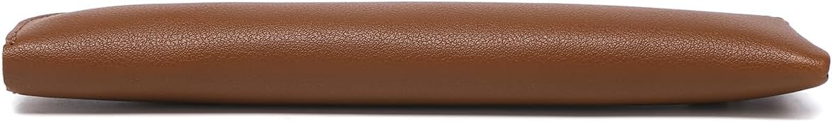 Canvas Pencil Case Small Pencil Pouch Slim Lightweight Pen Case Holder Cute Zipper Bag for School Office