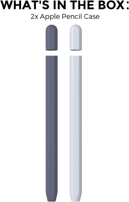 AhaStyle Silicone Case for Apple Pencil (USB-C) 2023 Ultra Thin Proteative Cover Skin Apple Pencil Sleeve Anti-Slip Grip Compatible with Apple Pencil USB C (Lavender)