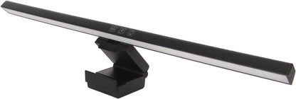 Monitor Light Bar Desk Light Bar 3 Switchable Light Modes Stepless Dimmable Touch Control Computer Screen Light Bar for Office Home White (White)