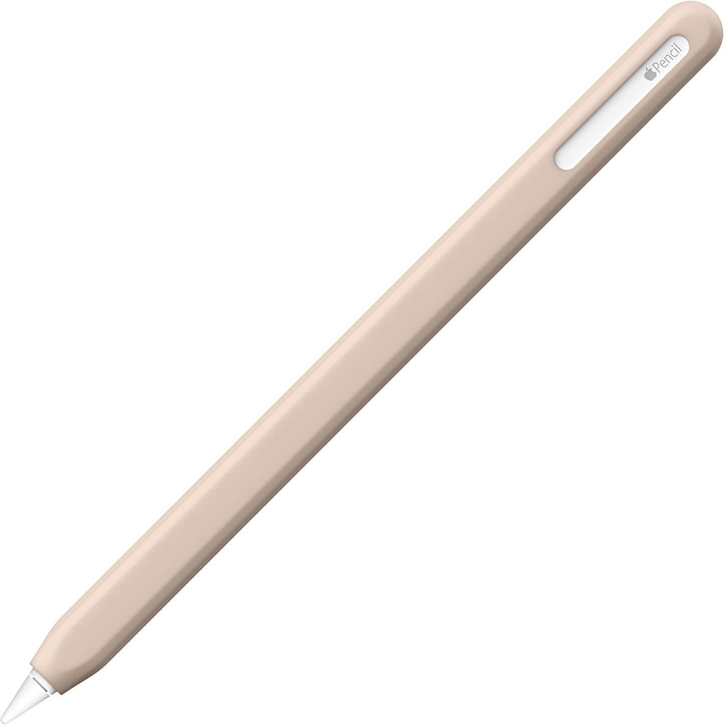UPPERCASE Designs NimbleSleeve Premium Silicone Case Holder Protective Cover Sleeve Compatible with iPad Apple Pencil Pro and 2nd Generation Only (Beige)