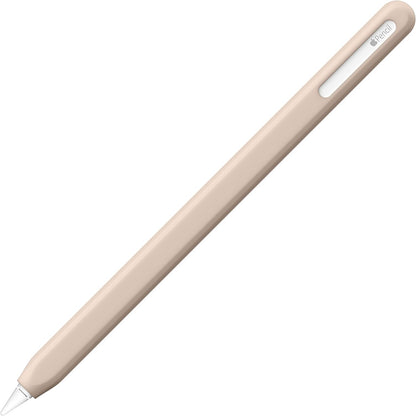 UPPERCASE Designs NimbleSleeve Premium Silicone Case Holder Protective Cover Sleeve Compatible with iPad Apple Pencil Pro and 2nd Generation Only (Beige)