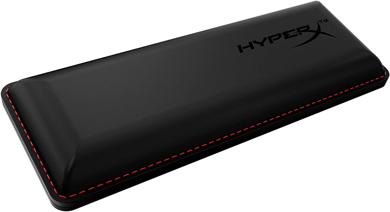 HyperX Wrist Rest – Compact – Cooling Gel – Memory Foam – Anti-Slip,Black