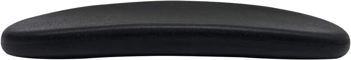 MYFUNSHOP Gaming Chair Replacement Armrest Arm Pads Universal Soft PU Office Chair Replacement Parts(1 Pair) Black
