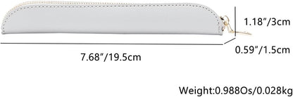Pencil Case Durable Pencil Pouch for Pens School Featuring Oxford Lap Design (Khaki,Oxford)