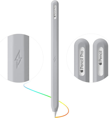 Ultra Thin Protective Pencil Cover for Apple Pencil Pro &Apple Pencil 2nd Gen Silicone Case Sleeve Compatible with Apple Pencil Pro (Pink)