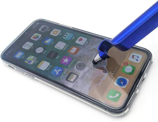 Stylus Pen, SITAKE 12 Pcs Multifunctional 3 in 1 Phone Holder + Capacitive Stylus + Ballpoint Pens, Mobile Phone Stand Stylus Pens for All Touch Screen Device, Phones, Tablet and Computer (Style 2)