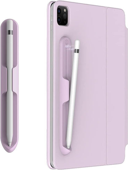 LOVE MEI iPencil Holder Sticker for Apple Pencil 1st/2nd Generation, Strong Adhesive Silicone Holder Sticker [Magnetic Attach Design] Accessories for iPad Stylus Pens