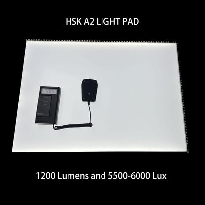 HSK B4/A3s LED Artist tracing Light Box Copy Table, Adjustable High Brightness Light Pad for Tatto Drawing, Sketching, Animation,Diamond Painting Accessories