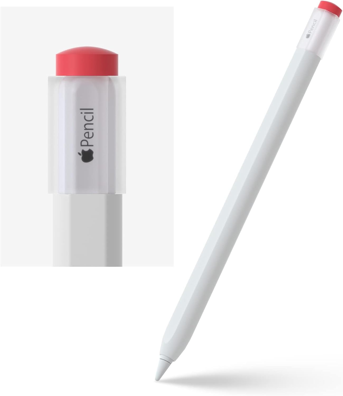 ELETIUO Silicone Case Compatible with Apple Pencil 2nd Generaion&Apple Pencil Pro Cover,Protective Holder Grip Sleeve with Cap Accessories Compatible with iPad Pro 11 12.9 inch,Yellow