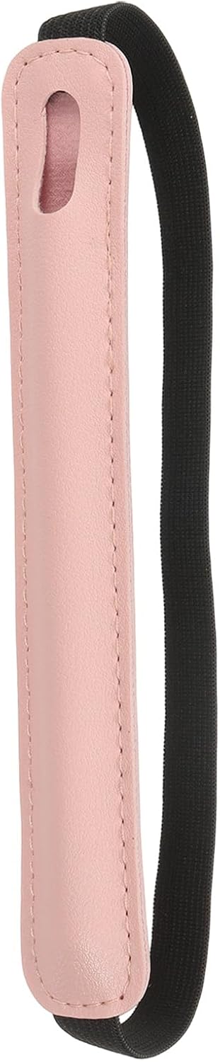 PATIKIL Stylus Holder for Tablet, Universal Pen Sleeve Retractable Stylus Pen Holder Elastic Pencil Pocket Case Protective Pouch for Tablet Case Notebook, Pink