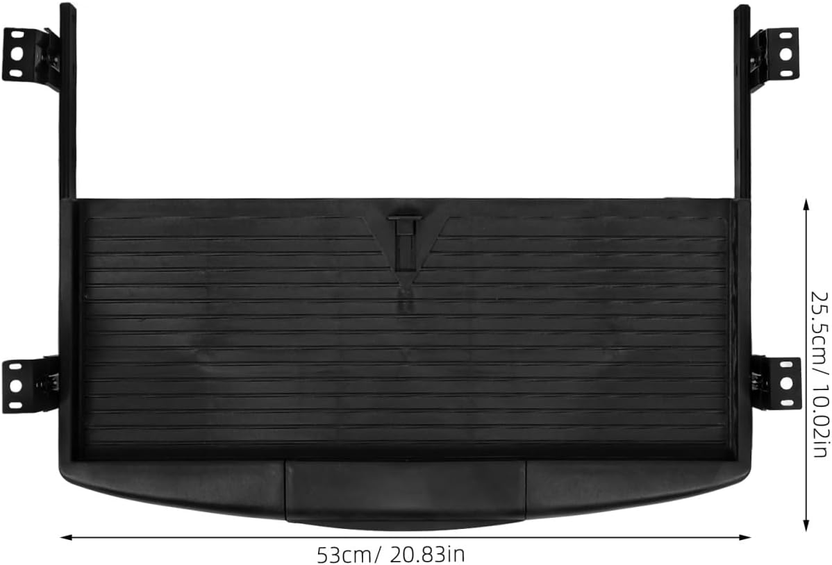 SEWACC Under Desk Keyboard Tray Slide Out Platform Ergonomic Keyboard Drawer for Easy Access Durable Construction for Office and Home Use