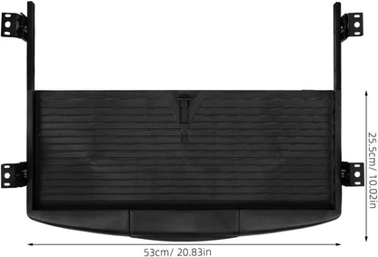 SEWACC Under Desk Keyboard Tray Slide Out Platform Ergonomic Keyboard Drawer for Easy Access Durable Construction for Office and Home Use