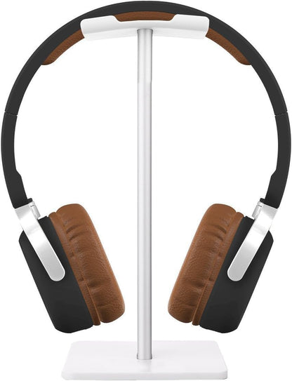 Headphone Stand, Universal Aluminum Holder Showing Display Hanger for HyperX Cloud II Gaming Headset, Microsoft Xbox One Chat, Turtle Beach Recon, Sony Headset 2.0 and More