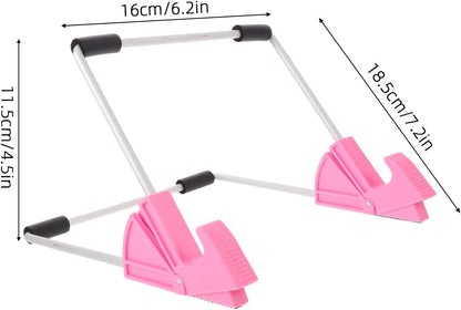 Holibanna Tracing Board Bracket Stand: Adjustable Light Board Stand for Tracing - LED Copy Pad Light Box Holder for Desktop Art Studio Painting and Sketching Pink