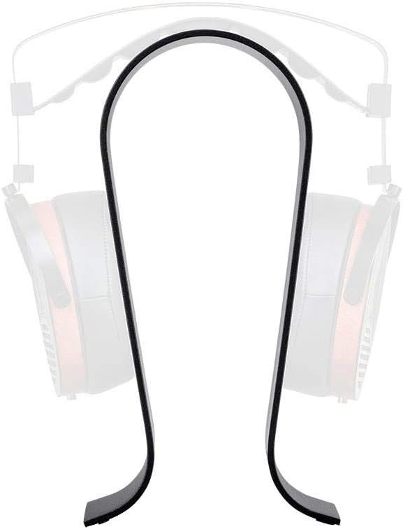 Monoprice Headphone Stand - Silver, Full Aluminum Construction, Solid and Stable, Fits Most Headphones