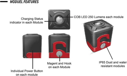 Power Probe Cordless Modular Work Light