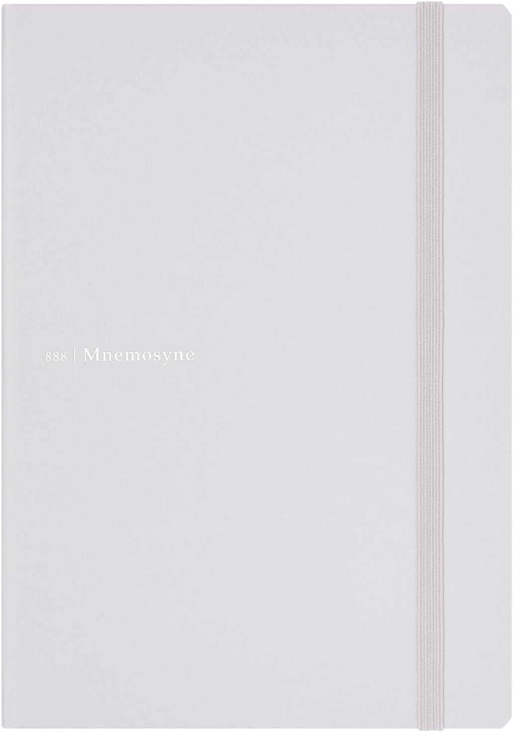 Maruman Mnemosyne Lined Notebook- Vertical A5, 5.83" x 8.27", 70 Sheets / 140 Pages, 7mm College Ruled With Center Line Journal, Perforated Pages & Wire-Bound to Lay Flat, Black, Made in Japan - Colors B