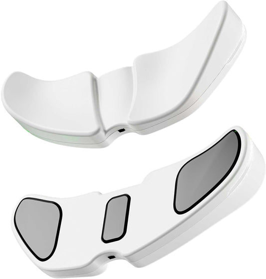 HornsX1 Right-Handed Ergonomic Gliding Palm Rest for Mouse, Wrist Rest Pad, Reduce Wrist Pain, Anti-Fatigue, for Gaming/Office Work Casual Use - White, 1 PCS