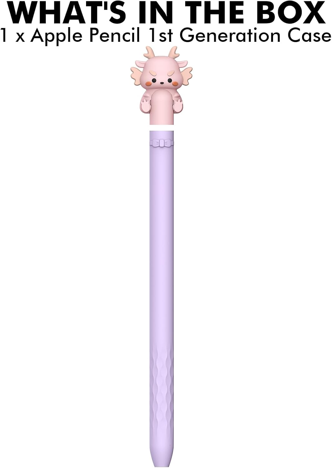 NIUTRENDZ Cute Bear Apple Pencil Case for Apple Pencil 2nd Generation Case Silicone Protective Cover Sleeve Skin Accessories (Brown, Apple Pencil 2nd Generation)