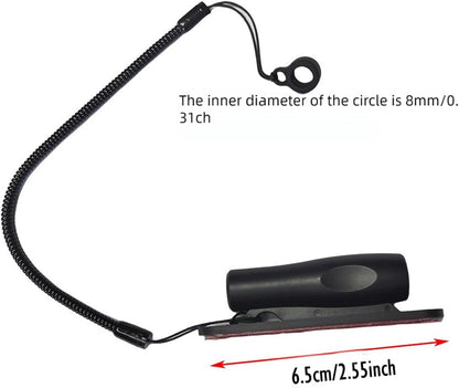 3Pcs Retractable Pen Leash with Ring,Elastic Pen Lanyard for Writing Boards,Tablets & Clipboards Pen Holder Attachment (Style 1)