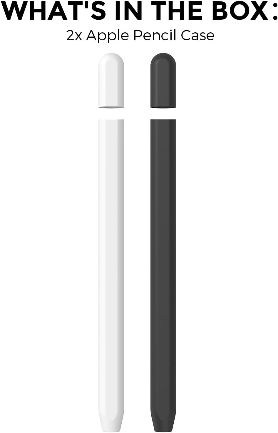 AhaStyle Silicone Case for Apple Pencil (USB-C) 2023 Ultra Thin Proteative Cover Skin Apple Pencil Sleeve Anti-Slip Grip Compatible with Apple Pencil USB C (Lavender)