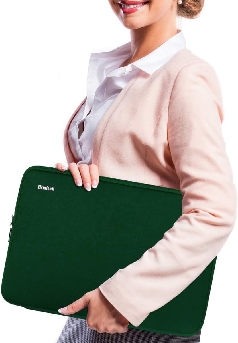 Laptop Sleeve 15.6 Inch, Durable Shockproof Protective Cover Flip Case Briefcase Carrying Computer Bag Case Compatible with 15.6 Inch HP, ASUS, Lenovo, Acer, Notebook, Computer, Black