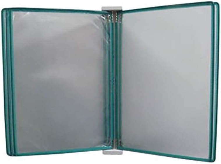 Wall Mount Reference Display System, Document Display Holders a4 with 5 Panels and 10 Pockets for 35 * 24 4.5CM,Folders(B)