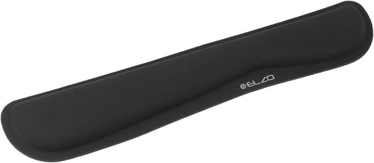 ELZO Keyboard Wrist Rest Pad Support with 65D High-Density Thicken Memory Foam Padding, Ergonomic Design Computer Rest Pad Desk Wrist Mat, Non-Slip Rubber Base Office Laptop