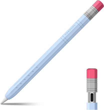 Fintie Silicone Sleeve for Apple Pencil (USB-C), Light Pen Skin Case Cover Soft Protective Anti-Slip Pencil Grip Holder, Supports Magnetic Attachment, Pink