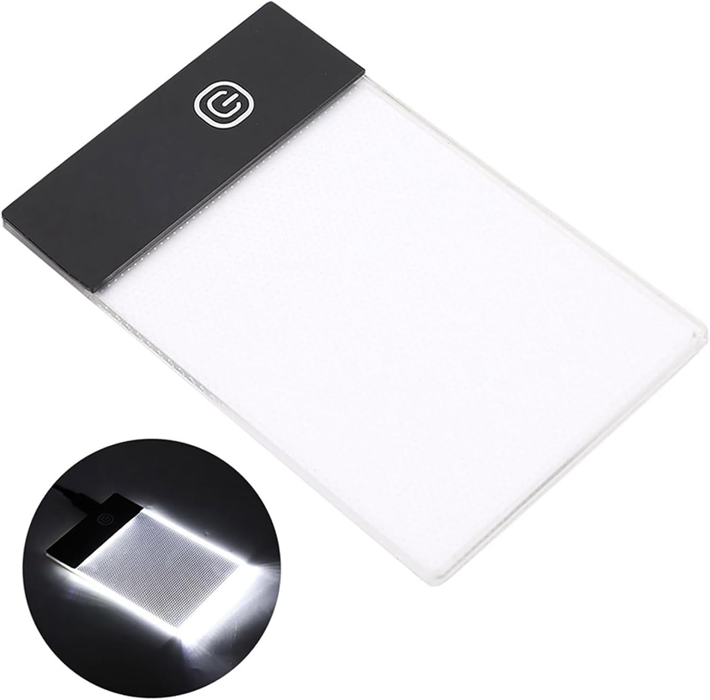 A6 Portable LED Light Box Tracer small light pad LED Light Board small light pad Artcraft Tracing Light Pad LED Drawing Tablet, Light Board flip book paper for Mesas de Luz