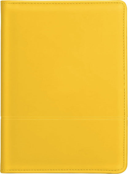 Padfolio/Portfolio Binder, Mini Padfolio Portfolio Binder 5 x 8 Legal Writing Pad, A5 Document Organizer Folder for Men Women, Black