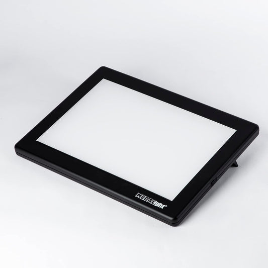 KKBGN Medalight LP-400N 12'x8'Inches Ultra-Thin LED Light Box for Negatives, Slides & Film | Illuminated Board Panel & LED Light Pad for Viewing & Scanning Photos, Tattoo Drawing, Artist Sketching