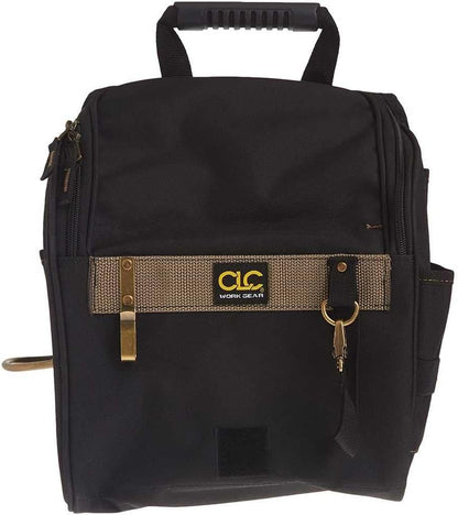 CLC Custom Leathercraft 1509 Zippered Professional Electricians Tool Pouch, 21 Pocket , Black