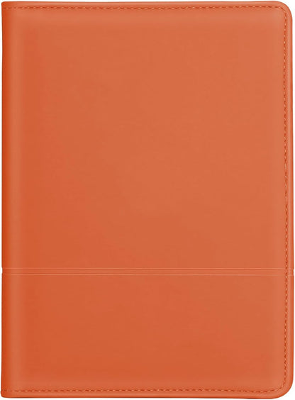 Padfolio/Portfolio Binder, Mini Padfolio Portfolio Binder 5 x 8 Legal Writing Pad, A5 Document Organizer Folder for Men Women, Black