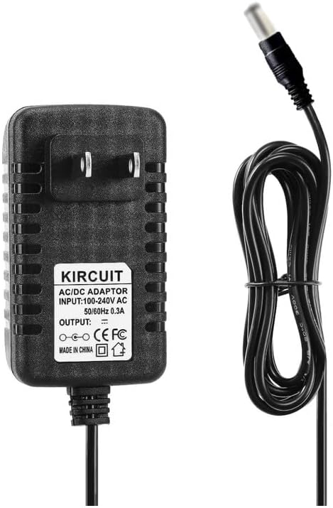 12V AC/DC Adapter Compatible with LitEnergy A2 A2-DWT A2DWT A1 Drawing Tracing Pad LED Copy Board Light Box 12VDC 10W DC12V 1A 12.0V 1000mA Power Supply Cord Cable Battery Charger Mains PSU