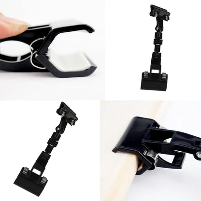 3 Pack Document Holder Clip Double Head Clamp Mount Rotating Stand for Picture Photo Script Crafting Painting Copy Film Sign Paper Artist Easel Sketch Drawing Board