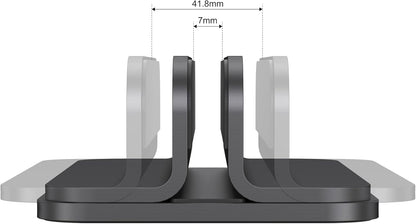 JOKItech Aluminum Laptop Stand, Sturdy and Adjustable, Compatible with Apple MacBook Pro/Air, Mac Mini, iPad Pro, Silver