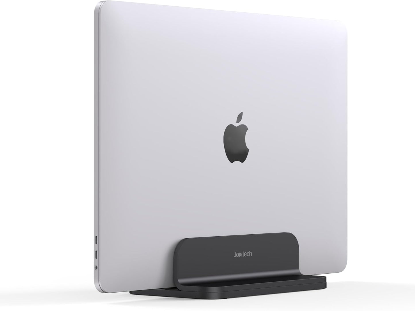 JOKItech Aluminum Laptop Stand, Sturdy and Adjustable, Compatible with Apple MacBook Pro/Air, Mac Mini, iPad Pro, Silver