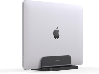 JOKItech Aluminum Laptop Stand, Sturdy and Adjustable, Compatible with Apple MacBook Pro/Air, Mac Mini, iPad Pro, Silver