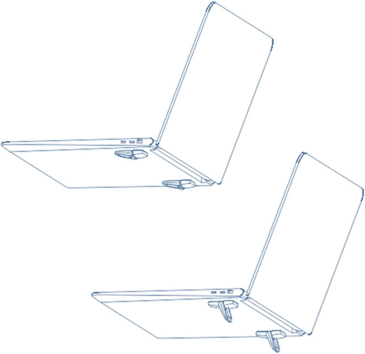 Notebook Stand, Computer Keyboard Bracket Mini Portable Heightened Cooling Stand (Silver)